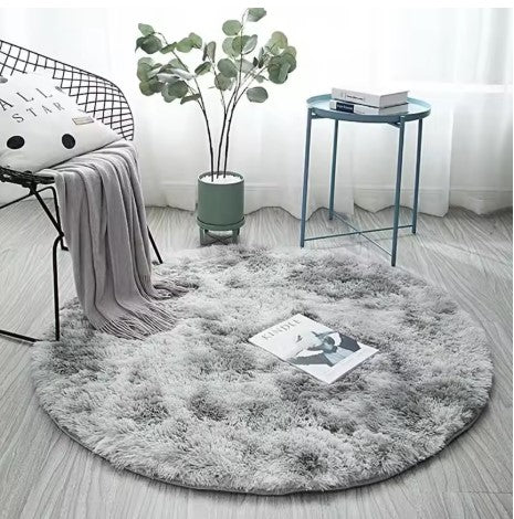 Fluffy Long Plush Faux Fur Non-Slip Rug