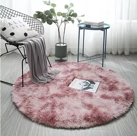 Fluffy Long Plush Faux Fur Non-Slip Rug