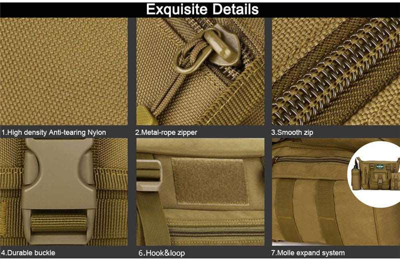 14 Inch Tactical Sling Cross Body Messenger Bag Australia Dealbest