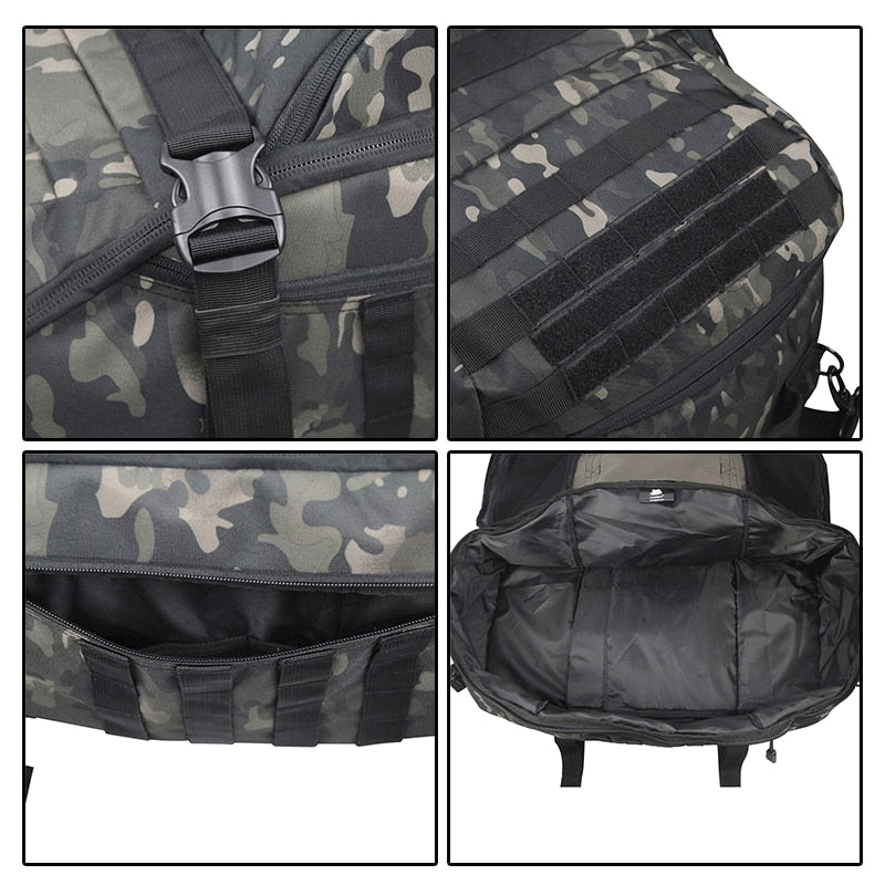 Tactical Duffle Bag Travel Backpack