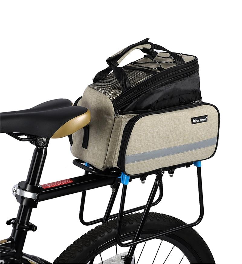 Large Capacity Rainproof Bicycle Rear Rack Bag Australia Dealbest
