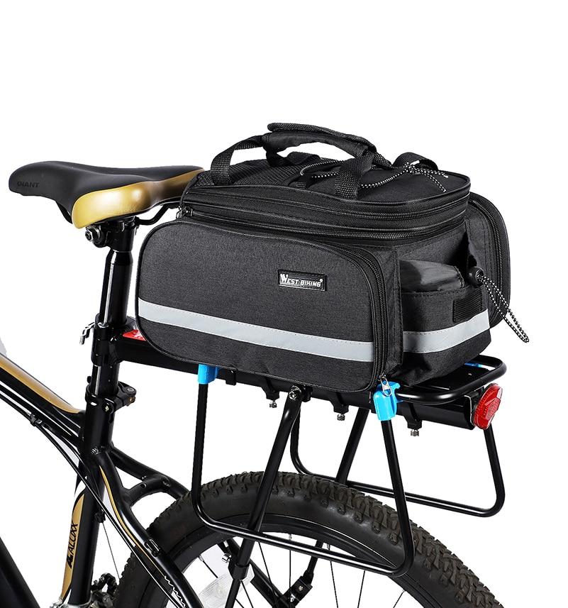 Large Capacity Rainproof Bicycle Rear Rack Bag Australia Dealbest
