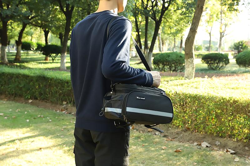 Large Capacity Rainproof Bicycle Rear Rack Bag Australia Dealbest