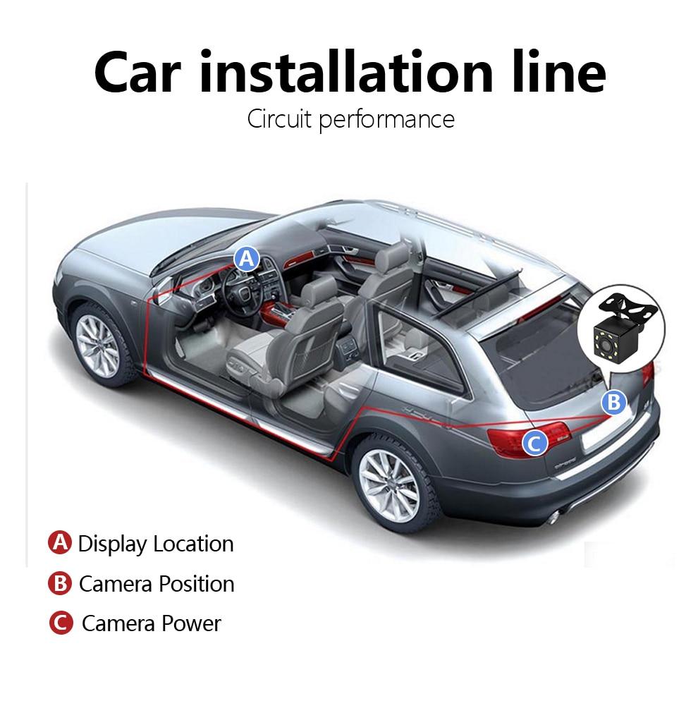 Waterproof Night Vision Wide-Angle Car Rear View Camera Australia Dealbest