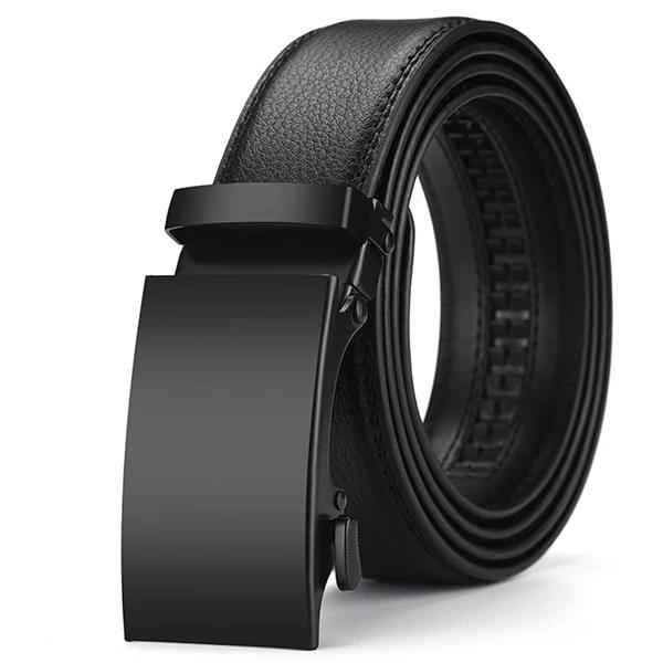 Men's Genuine Leather Adjustable Business Belt Australia Dealbest