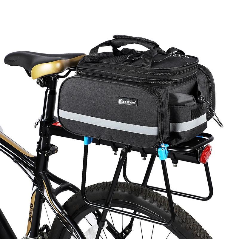Large Capacity Rainproof Bicycle Rear Rack Bag Australia Dealbest