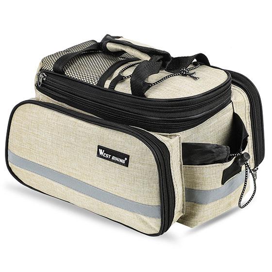 Large Capacity Rainproof Bicycle Rear Rack Bag Australia Dealbest