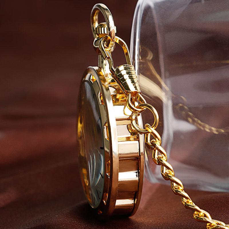 Vintage Golden Mechanical Pocket Watch Australia Dealbest