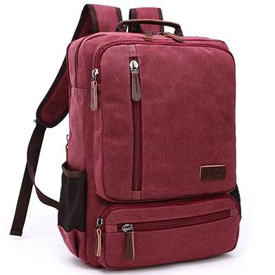 Vintage Canvas Zipper Student Backpack Australia Dealbest
