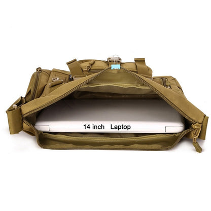 Tactical Sports Crossbody Shoulder Bag 14 Inch