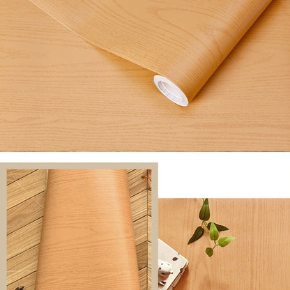 80CM Wide Wood Grain Vinyl Kitchen Countertop Contact Paper