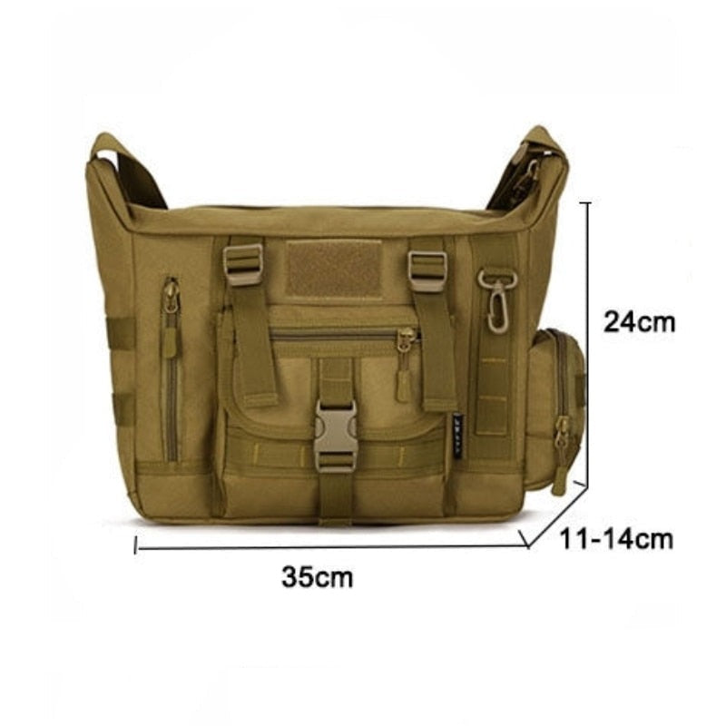 Tactical Sports Crossbody Shoulder Bag 14 Inch