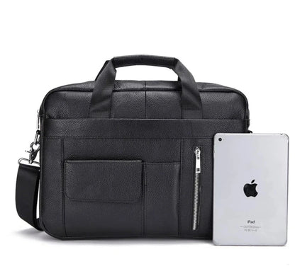 Genuine Leather Messenger Bag
