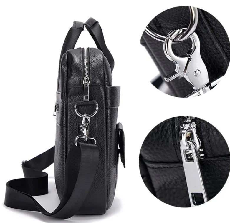 Genuine Leather Messenger Bag