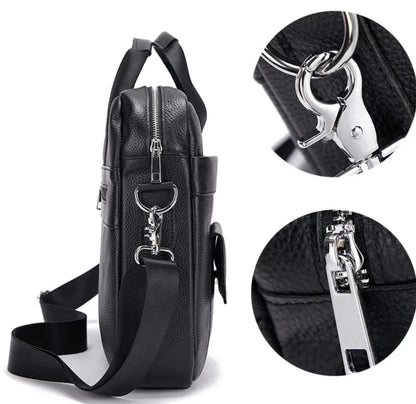 Genuine Leather Messenger Bag