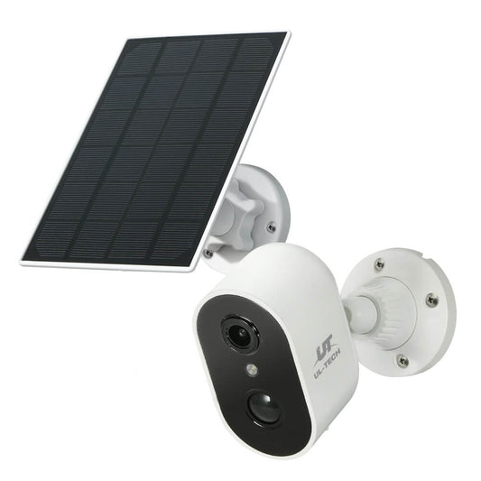 Wireless Security IP Camera Rechargeable With Solar Panel