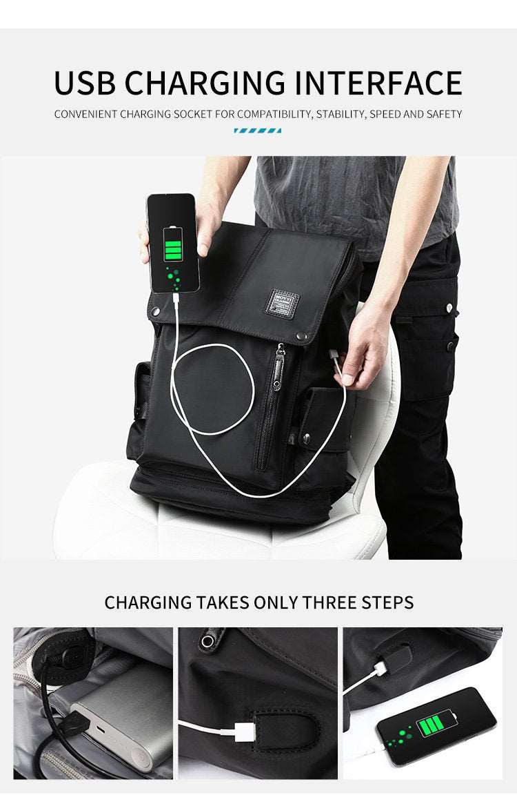 Anti-Theft Backpack With USB Charging Port Australia Dealbest