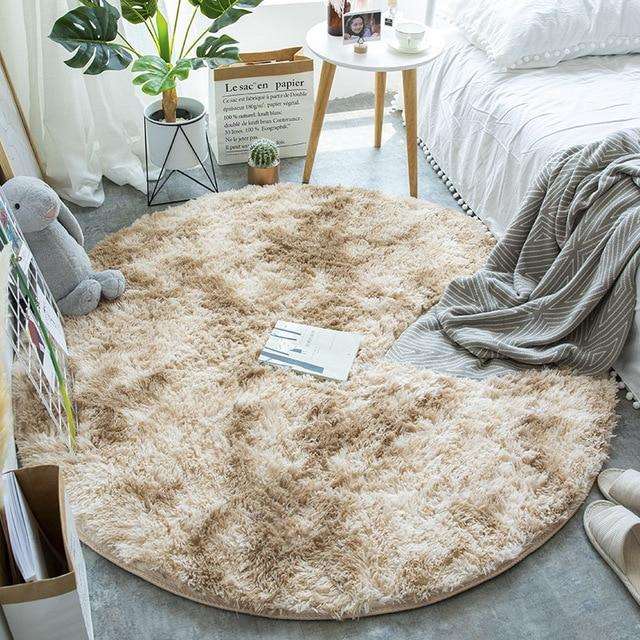 Bubble Kiss Fluffy Long Plush Faux Fur Non-Slip Rug Australia Dealbest