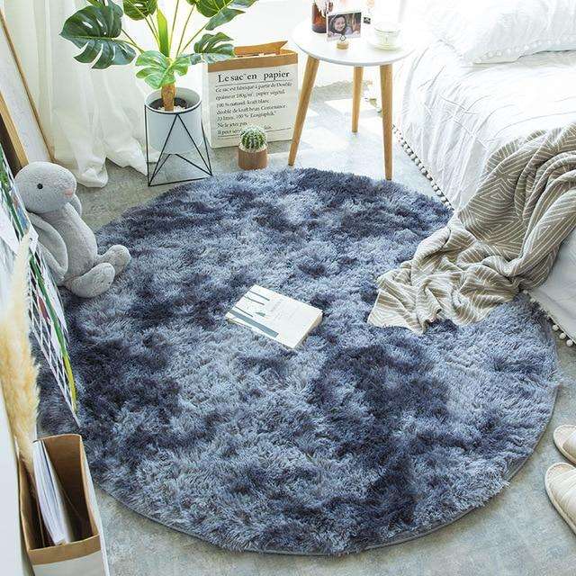 Bubble Kiss Fluffy Long Plush Faux Fur Non-Slip Rug Australia Dealbest