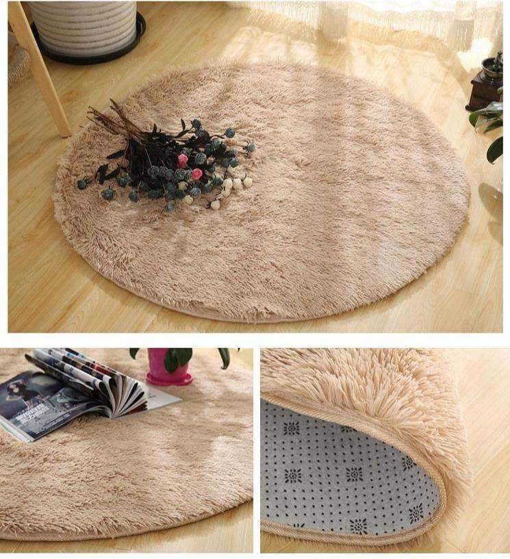 Bubble Kiss Fluffy Long Plush Faux Fur Non-Slip Rug Australia Dealbest