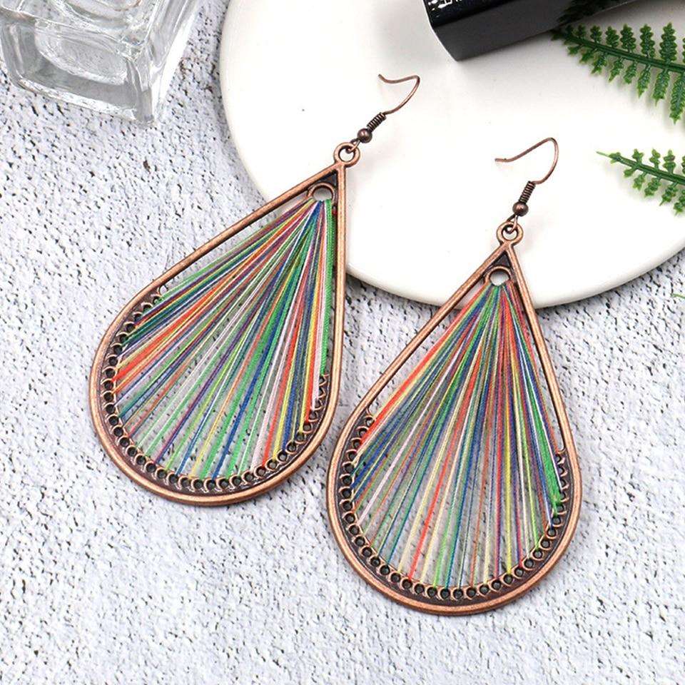 Bohemian String Drop Earrings Australia Dealbest