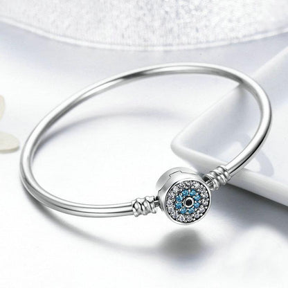 Eye of Samsara Sterling Silver Bangle Australia Dealbest