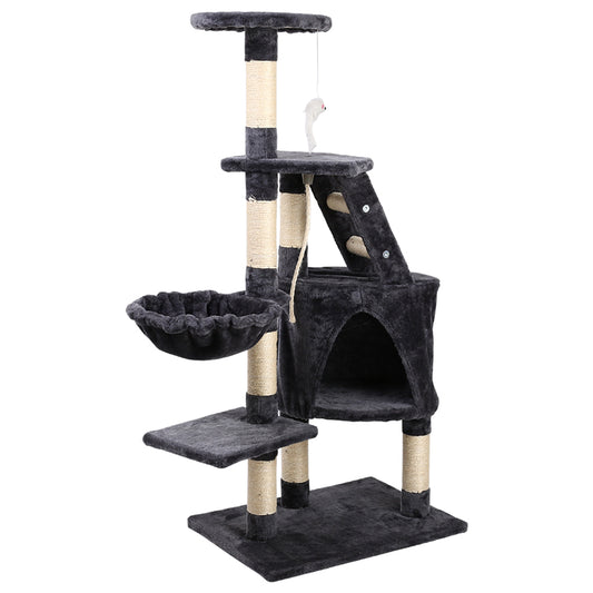 i.Pet Cat Tree Tower Scratching Post 120cm Multi Level Australia Dealbest