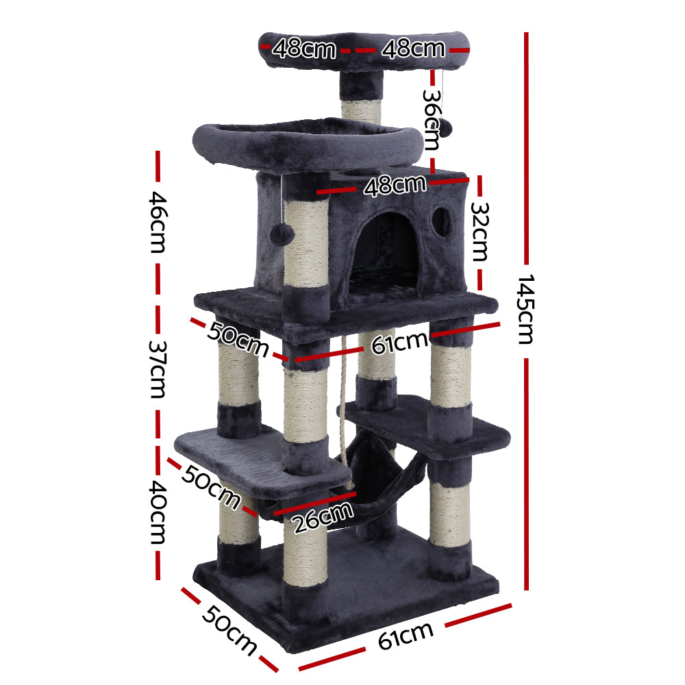 i.Pet Cat Tree Condo Scratching Post Australia Dealbest