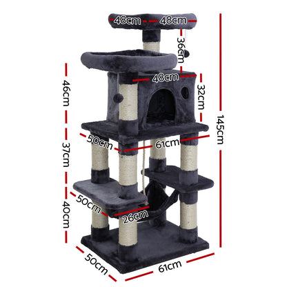 i.Pet Cat Tree Condo Scratching Post Australia Dealbest