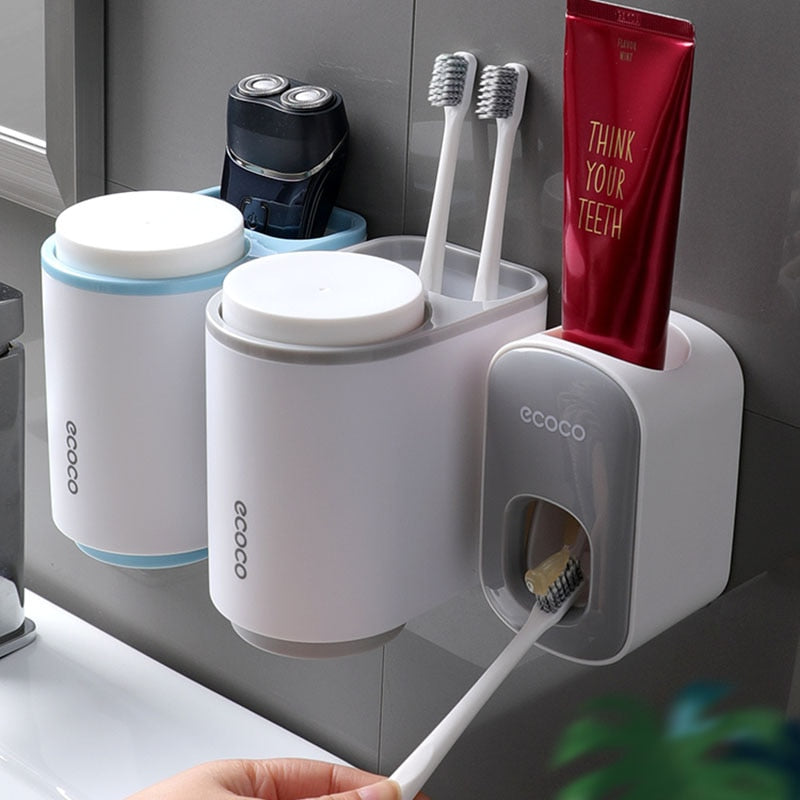 Automatic Toothpaste Dispenser Toothpaste Squeezer Wall Mount