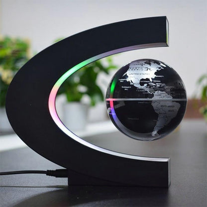 Magnetic Floating Globe LED Night Light Australia Dealbest