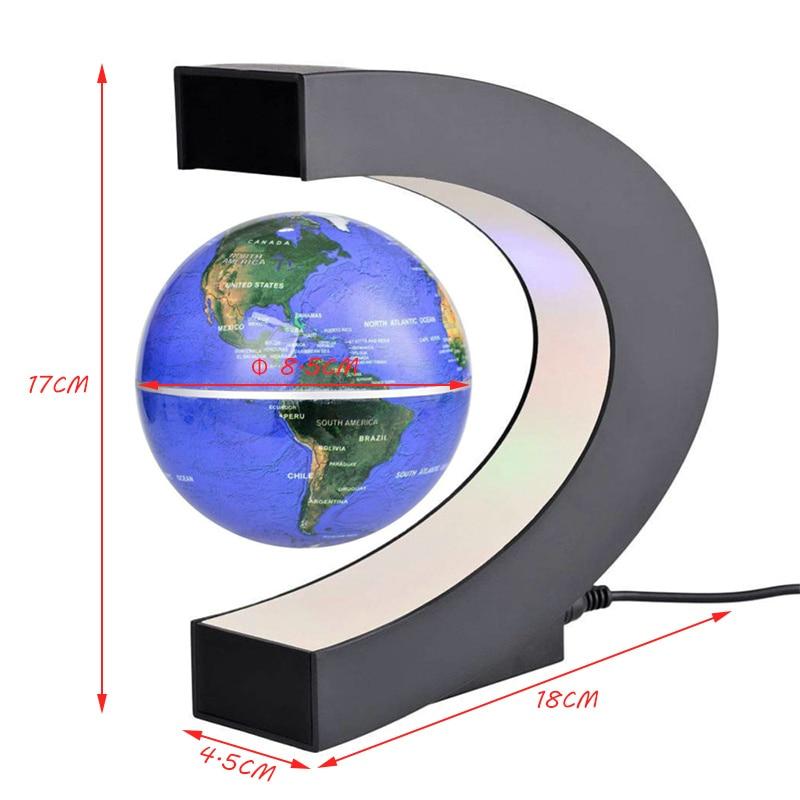 Magnetic Floating Globe LED Night Light Australia Dealbest