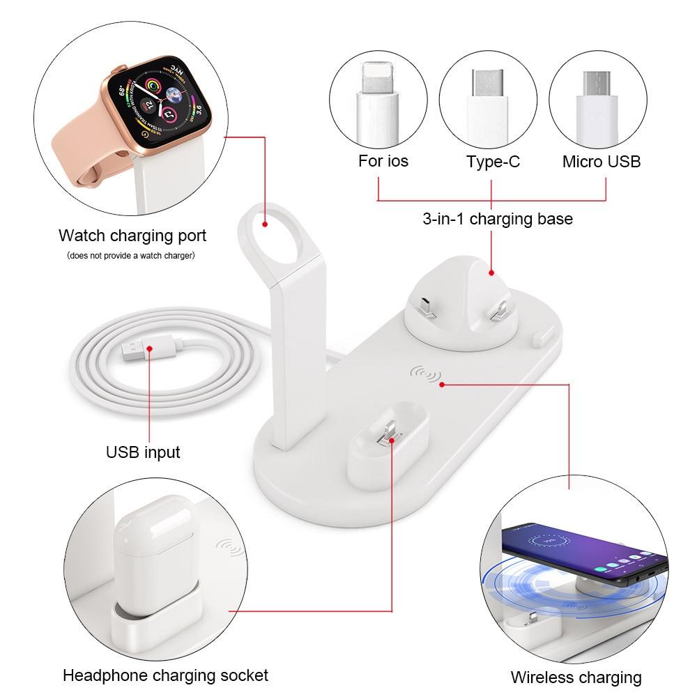 Universal 4 in 1 Wireless Charging Station Australia Dealbest