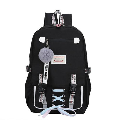 Student Backpack With USB Charging Port Anti-Theft Australia Dealbest