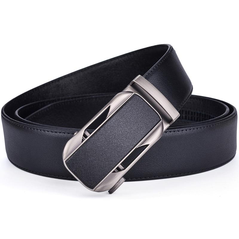 Men's Luxury Leather Dress Belt Black Australia Dealbest