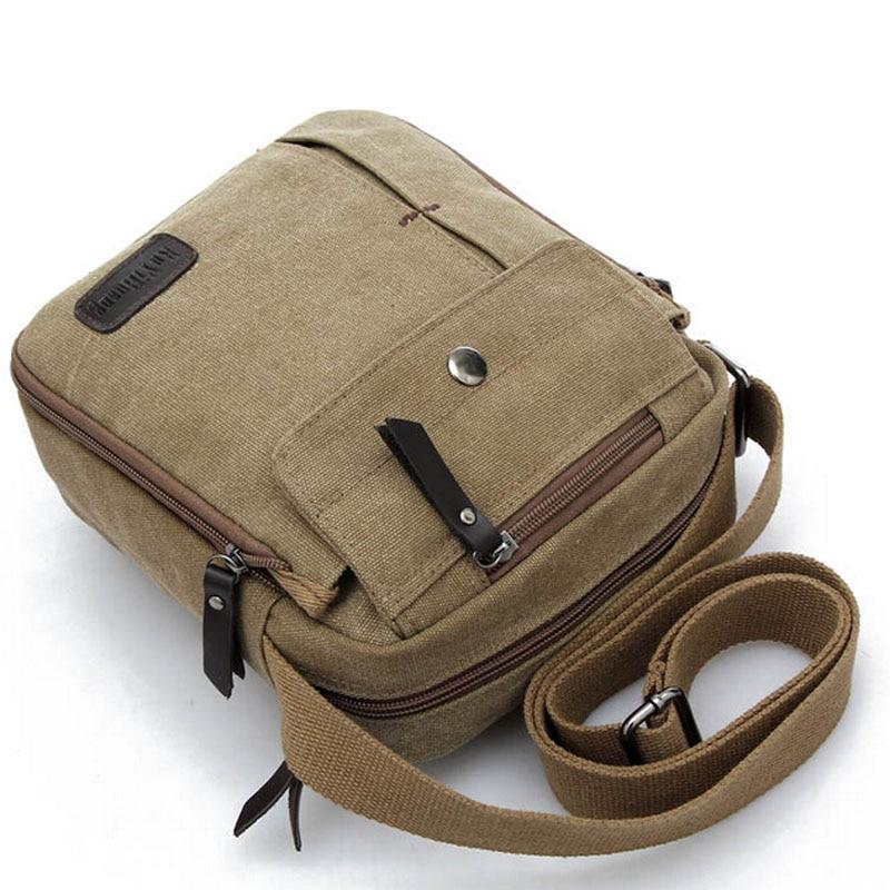 Men's Canvas Messenger/Travel Shoulder Bag Australia Dealbest