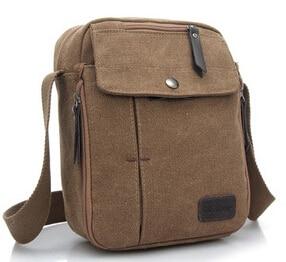 Men's Canvas Messenger/Travel Shoulder Bag Australia Dealbest