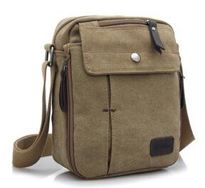 Men's Canvas Messenger/Travel Shoulder Bag Australia Dealbest