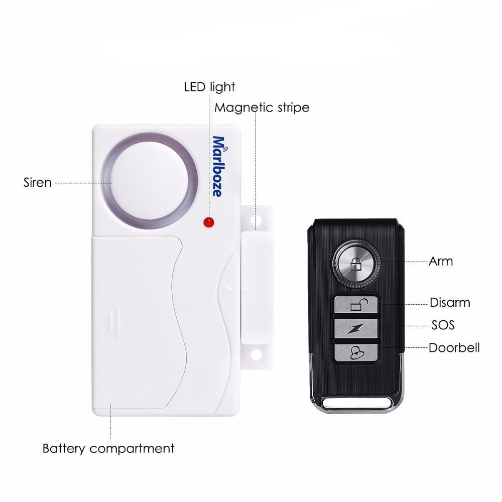 Wireless Remote Control Door Sensor Alarm Kit Australia Dealbest