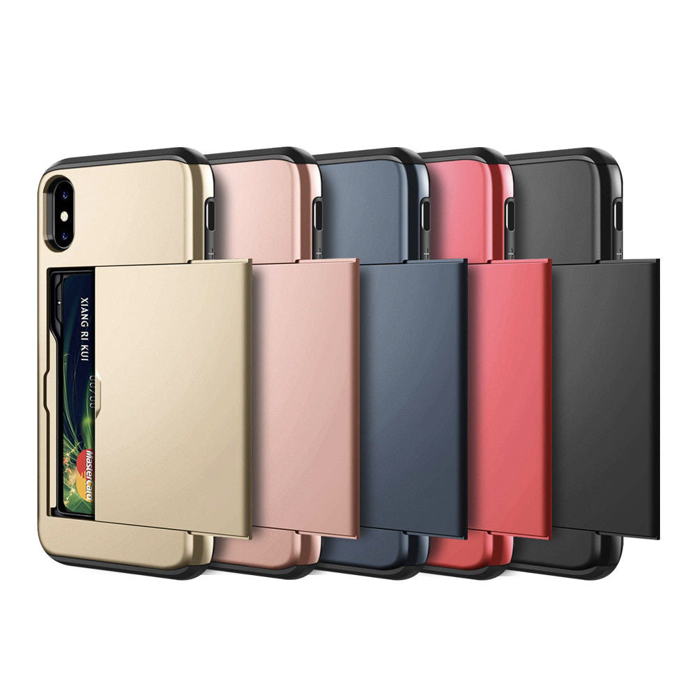 Various Models iphone Sliding Card Storage Case Australia Dealbest