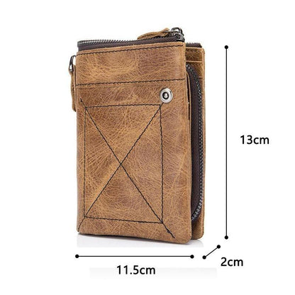 Men's Retro Genuine Leather Wallet Australia Dealbest