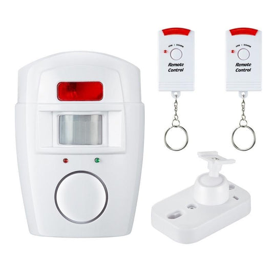 Wireless Infrared PIR Motion Detector Alarm System With 2 remote controls Australia Dealbest