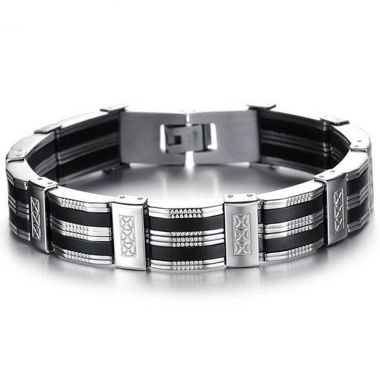 Men's 9.25 Inch Stainless Steel Bracelet Australia Dealbest
