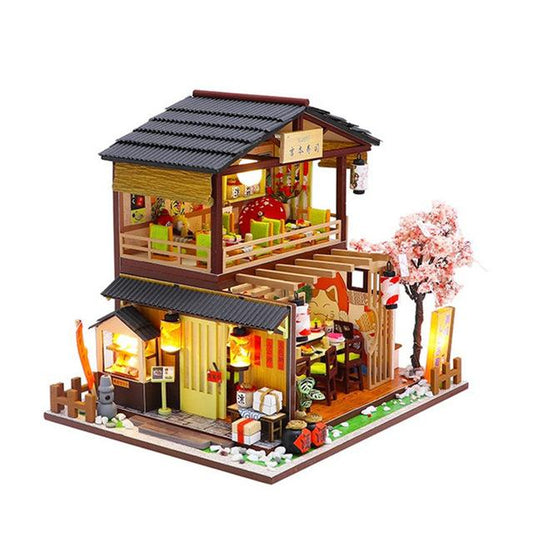 DIY Wooden Japanese Miniature Sushi Dollhouse Australia Dealbest