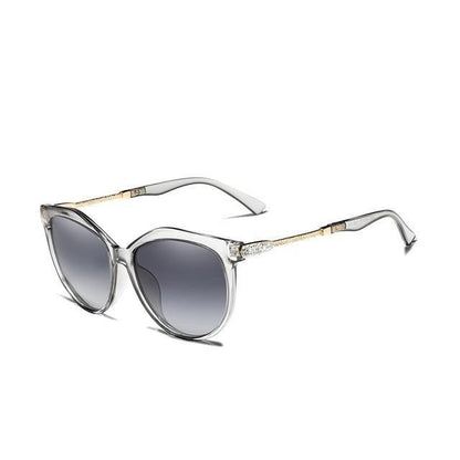 Rhinestone Cat Eye Gradient Lens Polarized Women's Sunglasses Australia Dealbest