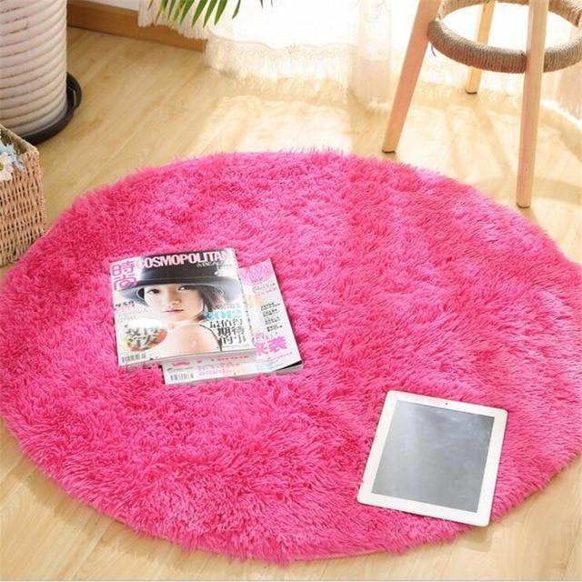 Bubble Kiss Fluffy Long Plush Faux Fur Non-Slip Rug Australia Dealbest