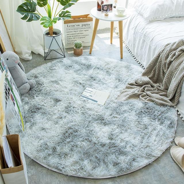 Bubble Kiss Fluffy Long Plush Faux Fur Non-Slip Rug Australia Dealbest