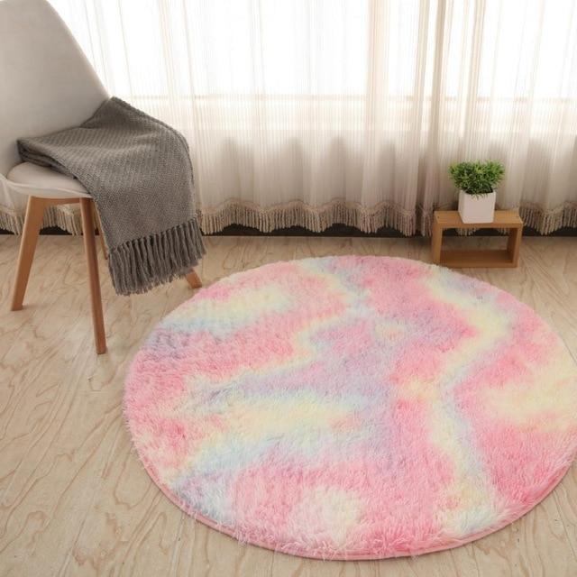 Bubble Kiss Fluffy Long Plush Faux Fur Non-Slip Rug Australia Dealbest