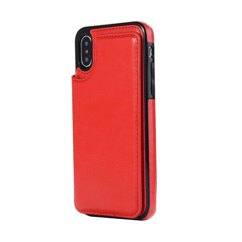 iphone Retro Flip Leather Case Various Models Australia Dealbest