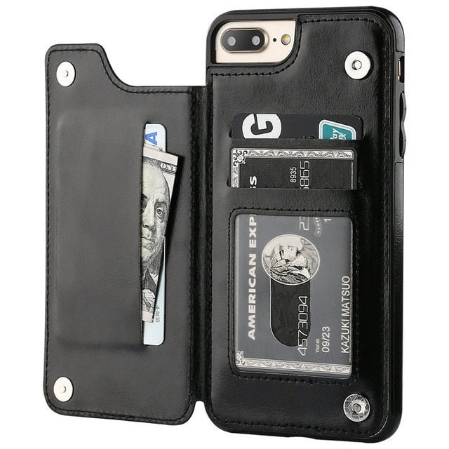 iphone Retro Flip Leather Case Various Models Australia Dealbest